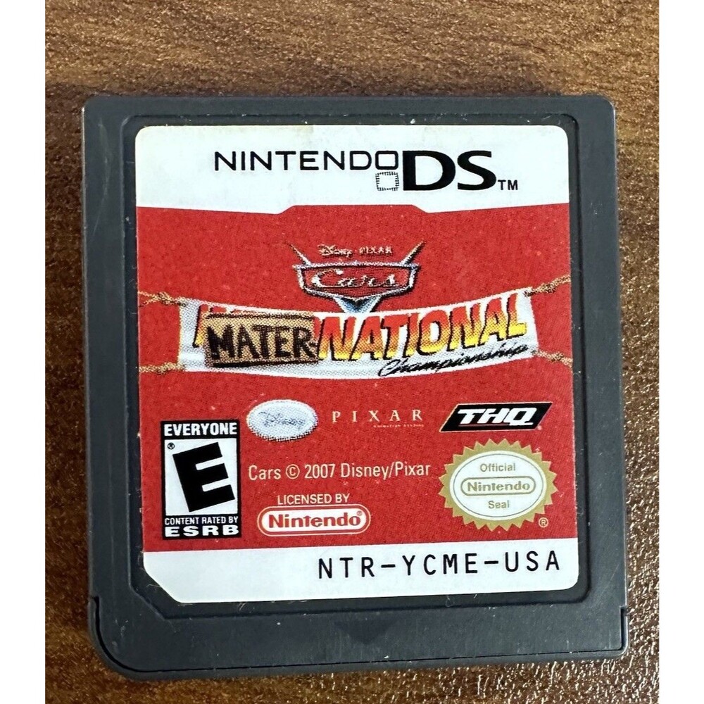 Disney Pixar CARS Mater National Championship THQ Nintendo DS Cartridge Only
